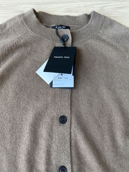 Kardigan kaszmirowy Massimo Dutti rozmiar S
