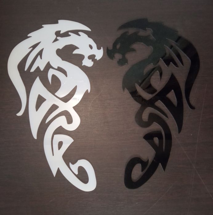 Sprzedam szablony smoków