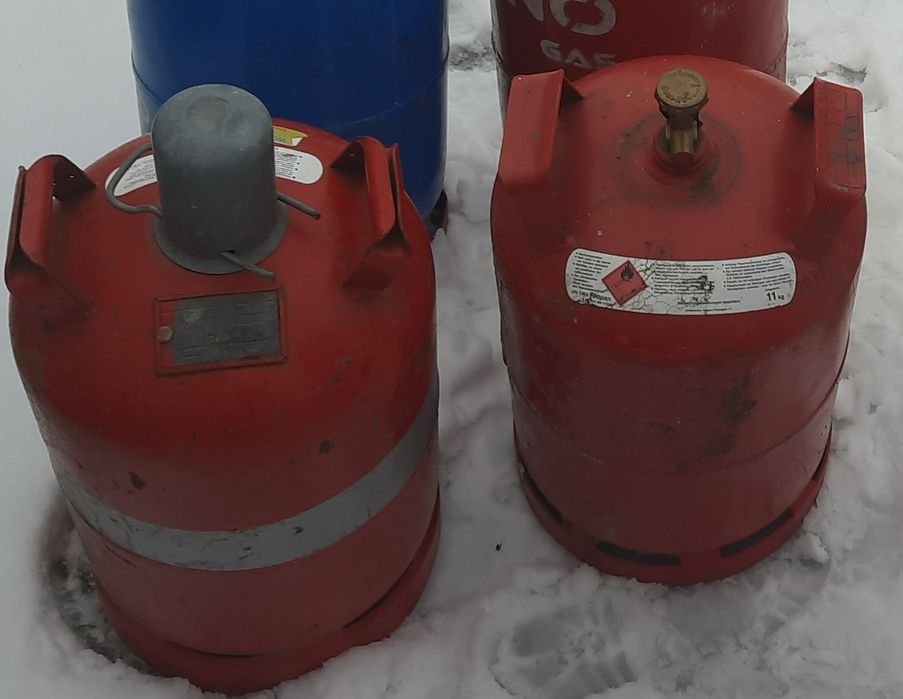 Балони газові з Європи, ємністю 27л