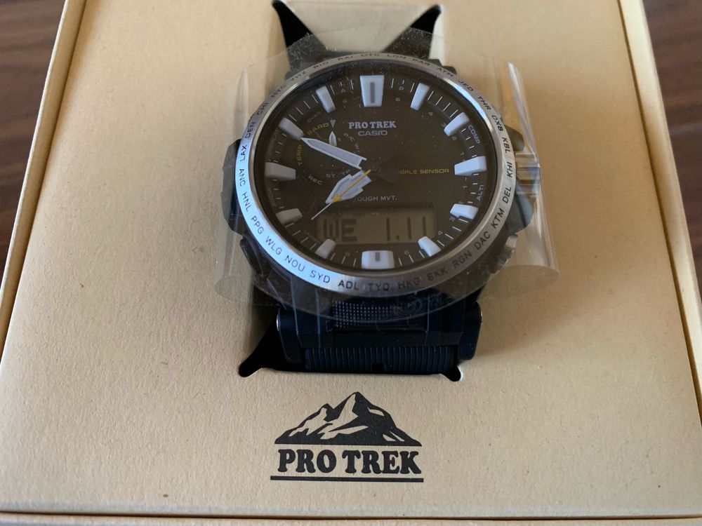 Оригинальные, новые часы Casio ProTrek PRW-61-1ACR, годинник, watch