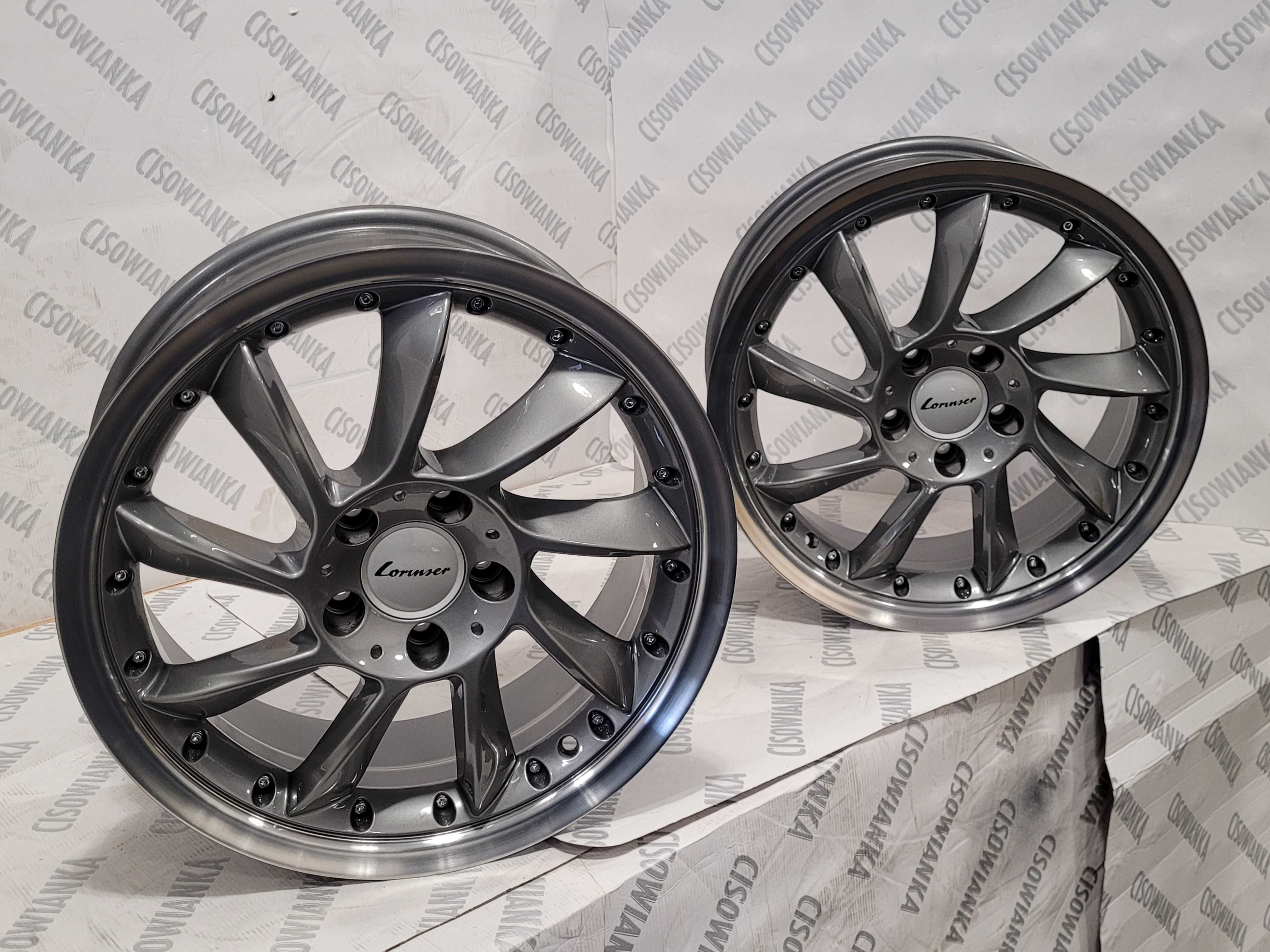 4szt FELG LORINSER REPLIKA LM6 17x7,5" ET35 5x112 polerowany rant