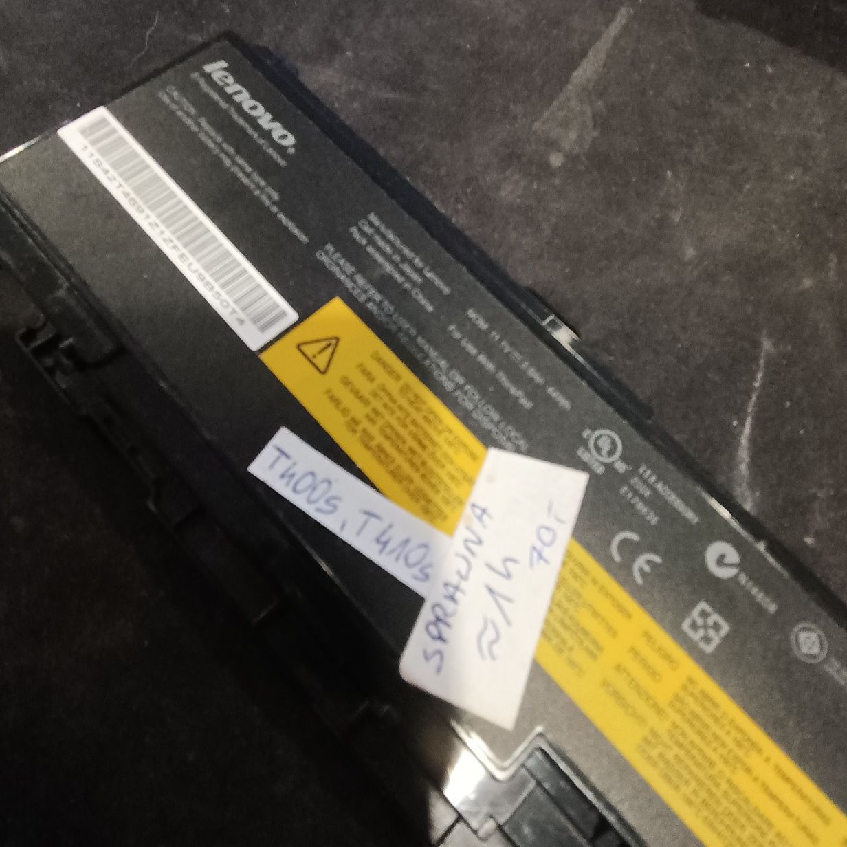 Oryginalna Bateria Lenovo 42T4690 , 42T4691 sprawna