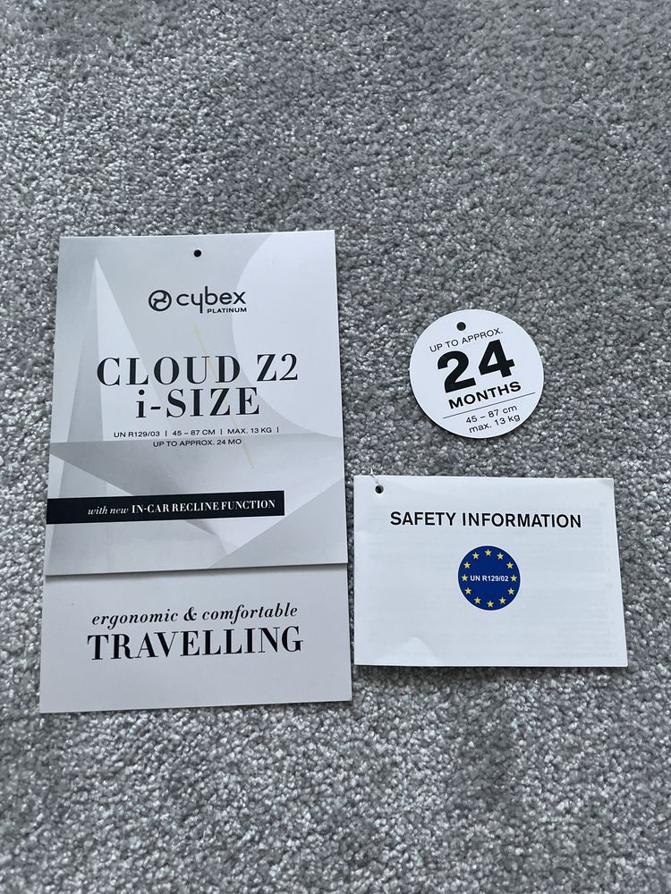 Fotelik CYBEX Cloud Z2 0-13kg