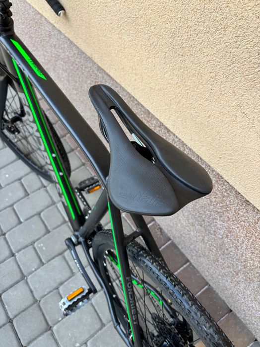 NOWY Rower gravel FONDRIEST Raptor 1.0 M22 męski Czarno-zielony
