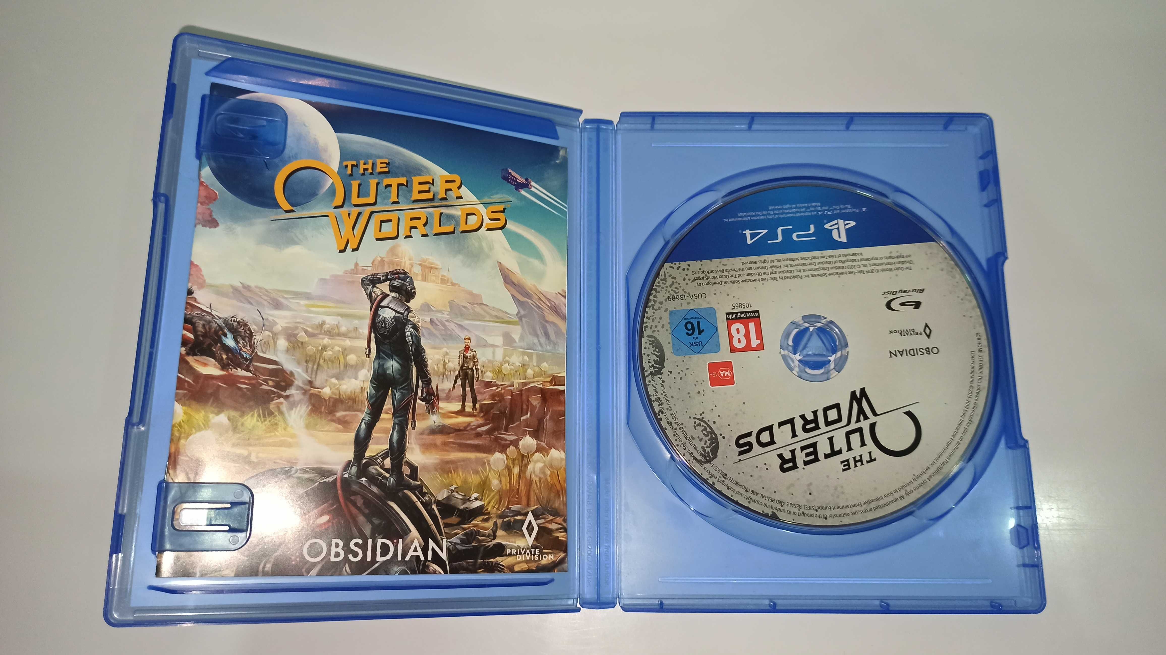 ps4 OUTER WORLDS po polsku, RPG jak fallout, polska okładka