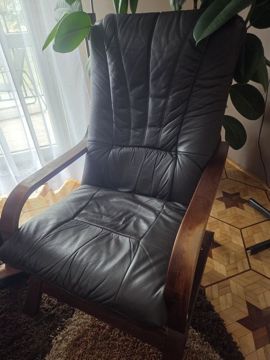 Komplet wypoczynkowy fotele +.kanapa skóra