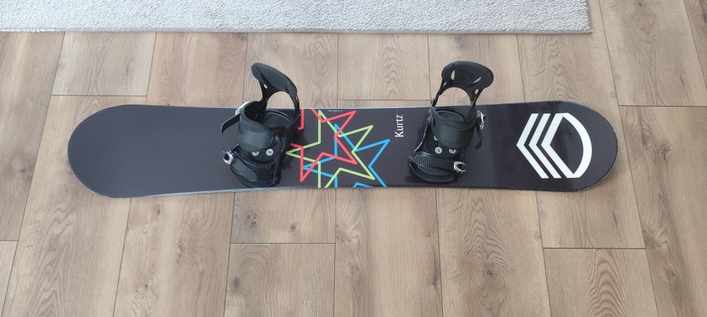 Deska snowboardowa Kurtz+wiązania BD