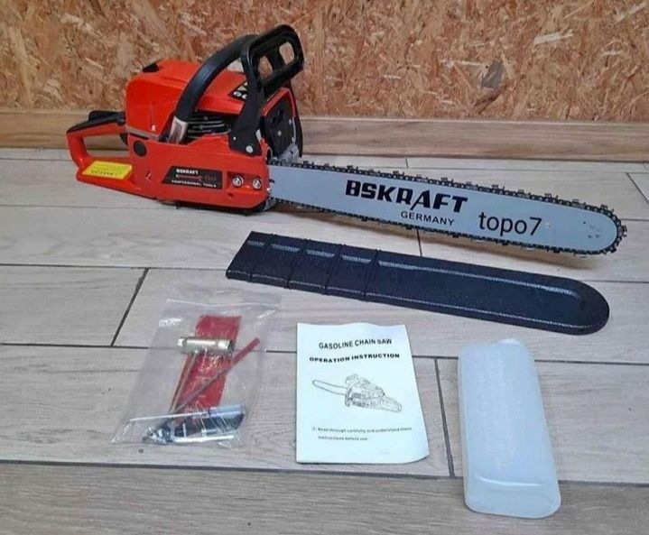 Moto serra bskraft 52cc Carolina nova 
Nova