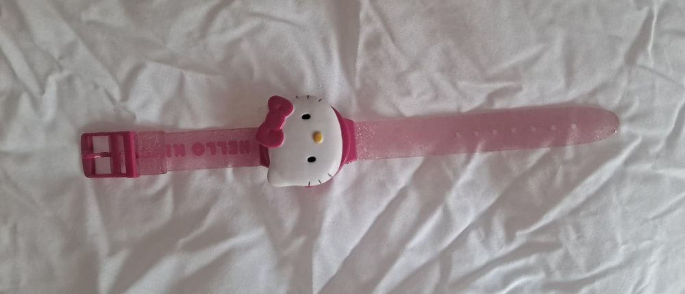 Relógio Criança Hello Kitty Cor de Rosa Sawrio