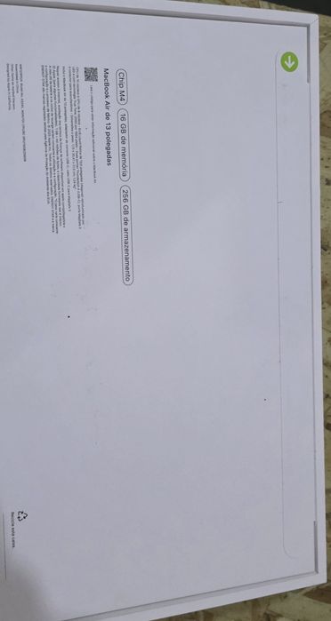 MacBook air 13" lacrado