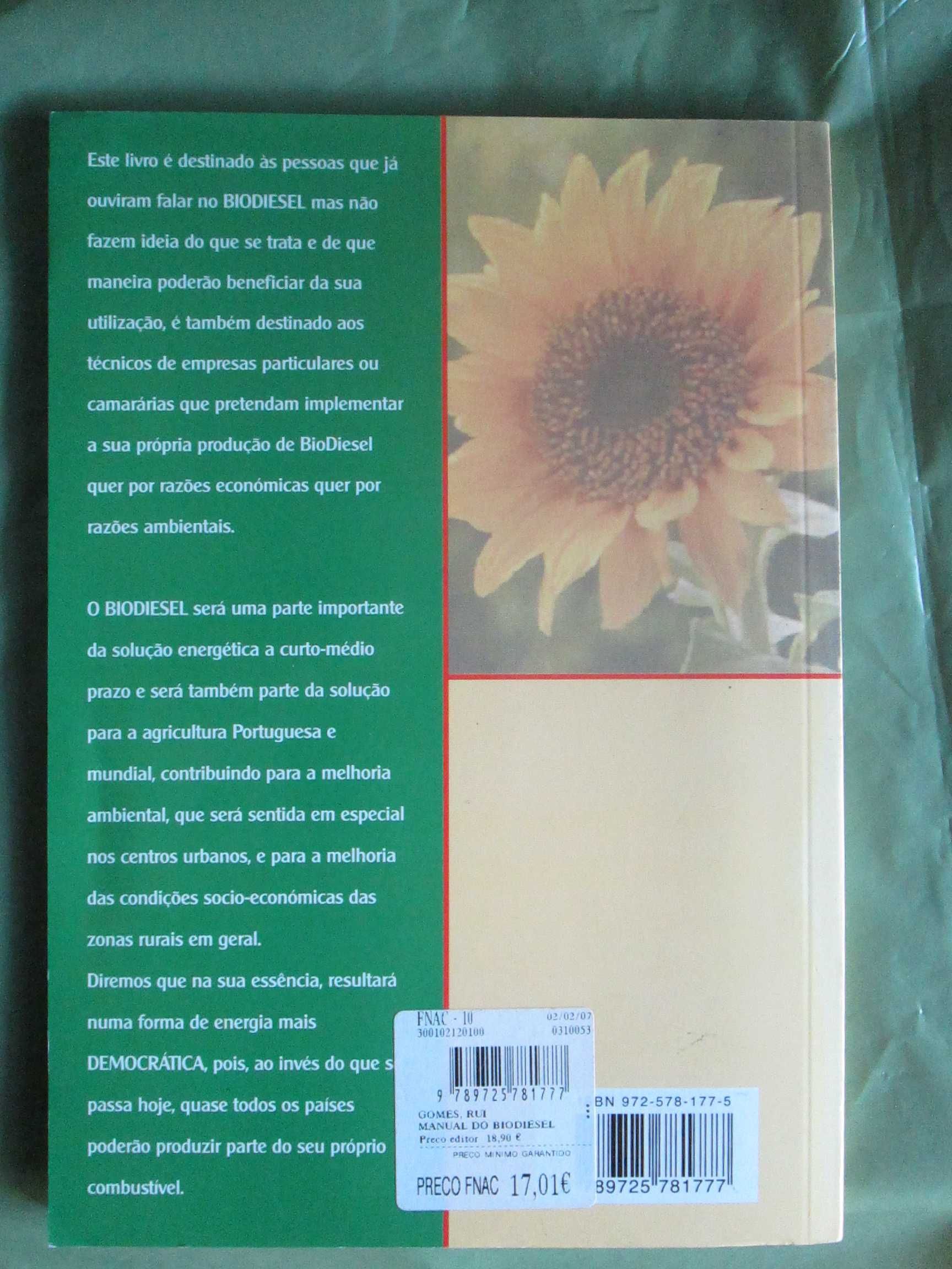 Manual do Biodiesel, de Rui Gomes