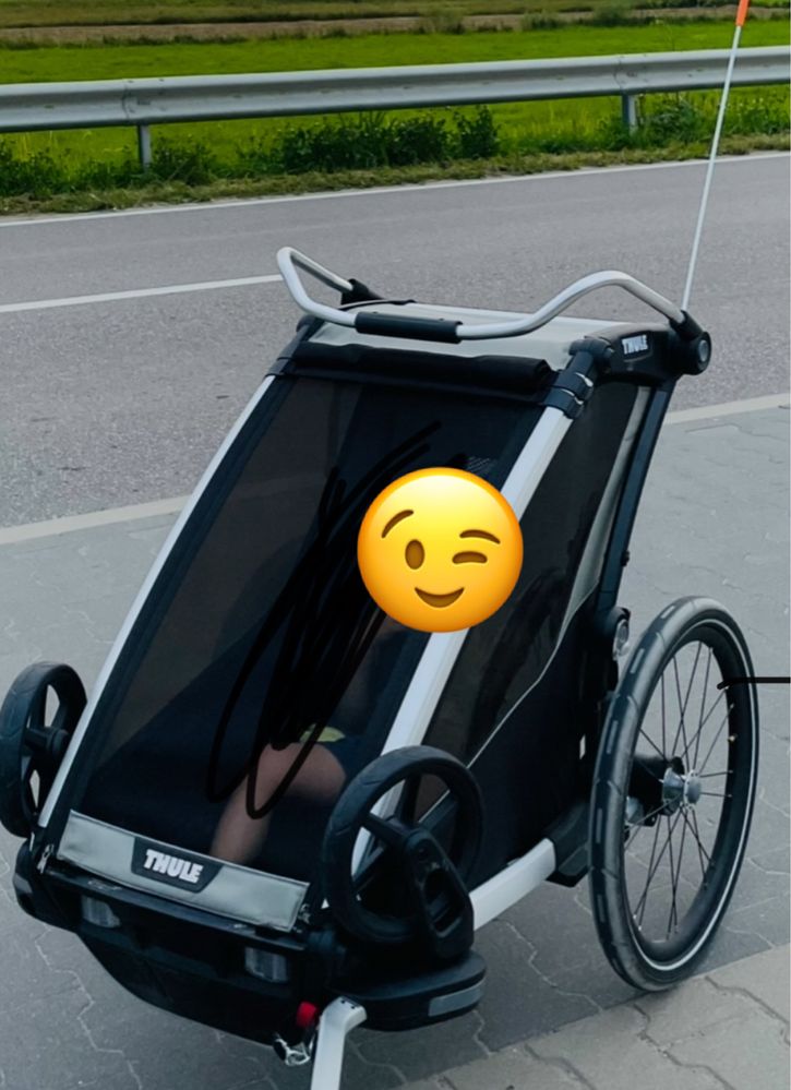 Przyczepka rowerowa Thule lite 1