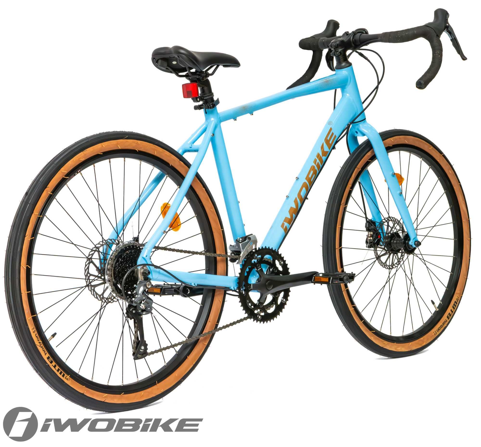 Rower Męski Gravel 27,5" Shimano Claris Tarcze Aluminium IWOBIKE 2025