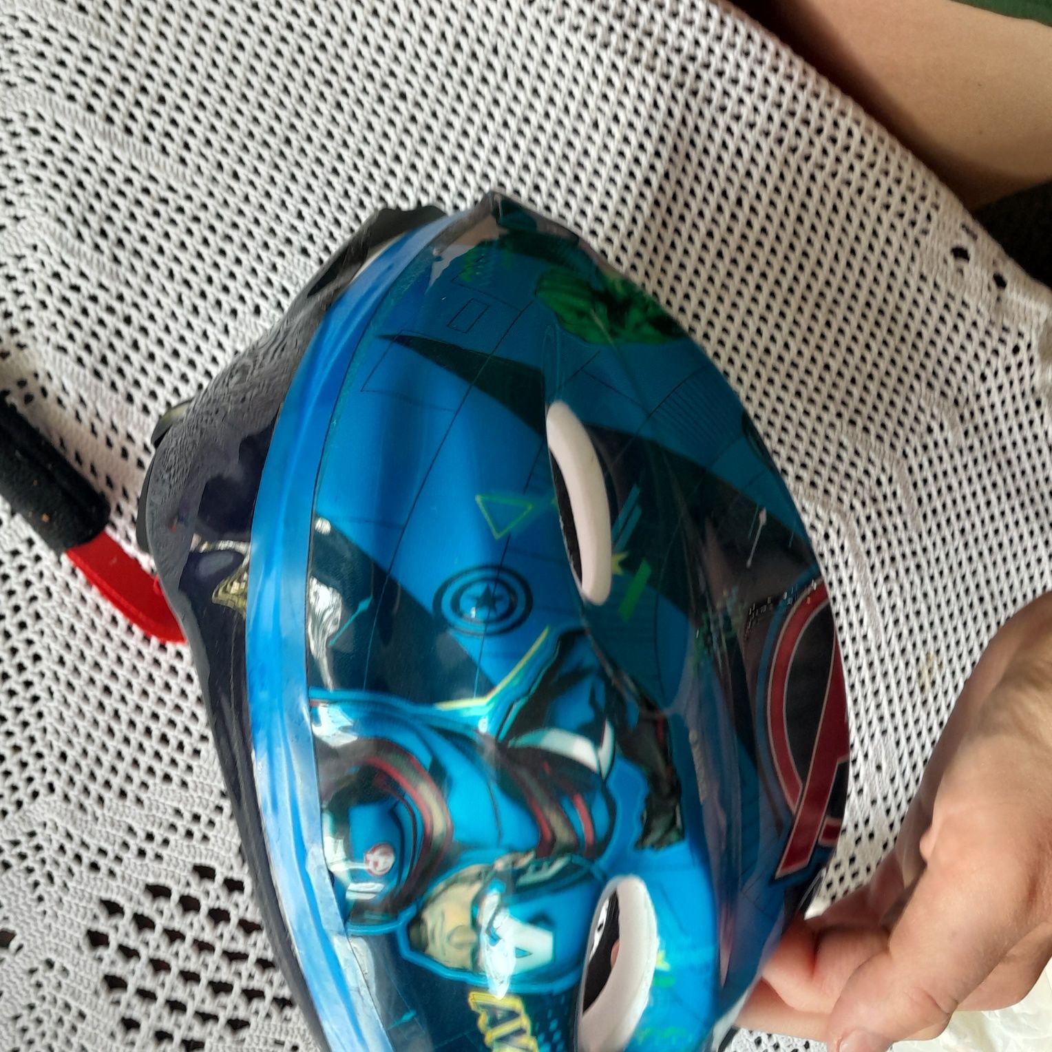 Kask rowerowy Avengers dla chłopca