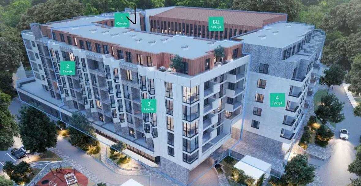 Без комісії. Продаж 2 кім. кв. ЖК Зелена,111. Погулянка/Smart Estate