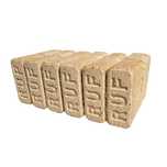 Brykiet drzewny RUF  18700 kJ  Paleta 96 paczek x 12szt (10kg)  PROMO!