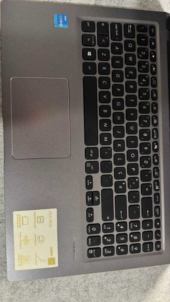 Computador asus+ rato HP(sem cabo)