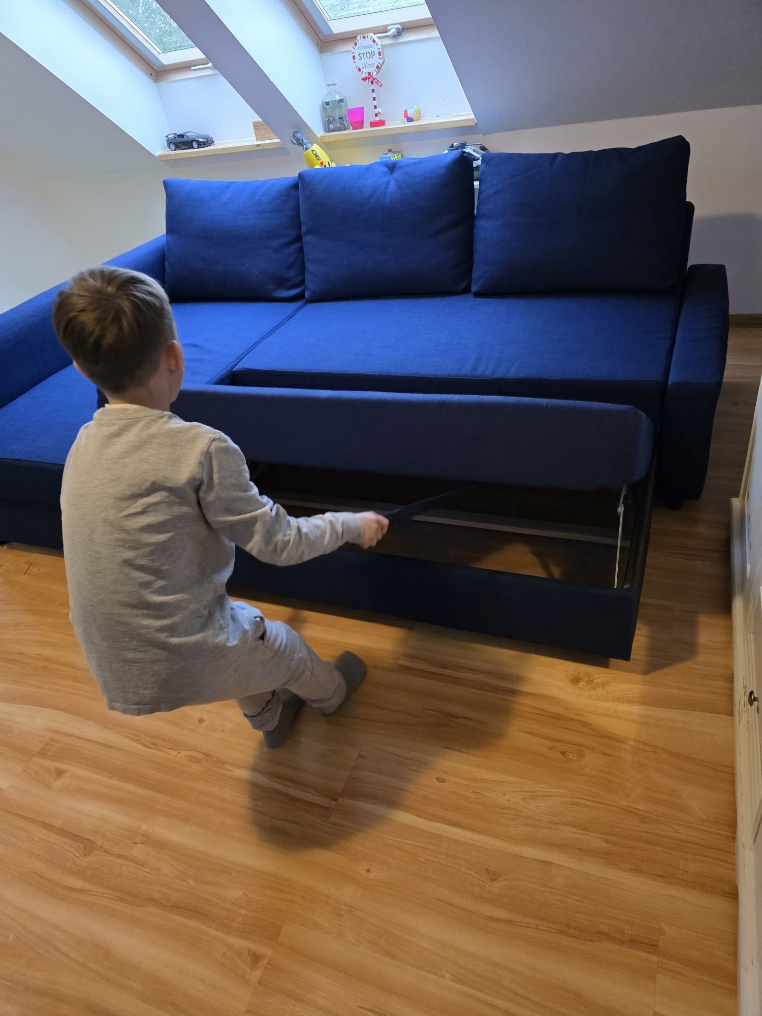 Narożnik z Ikea piękny kolor!