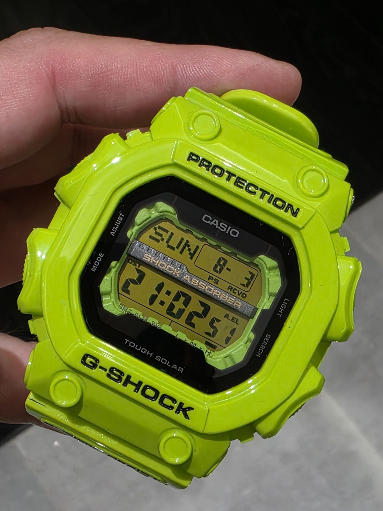 Casio G-shock King GXW-56 Kermit Mod