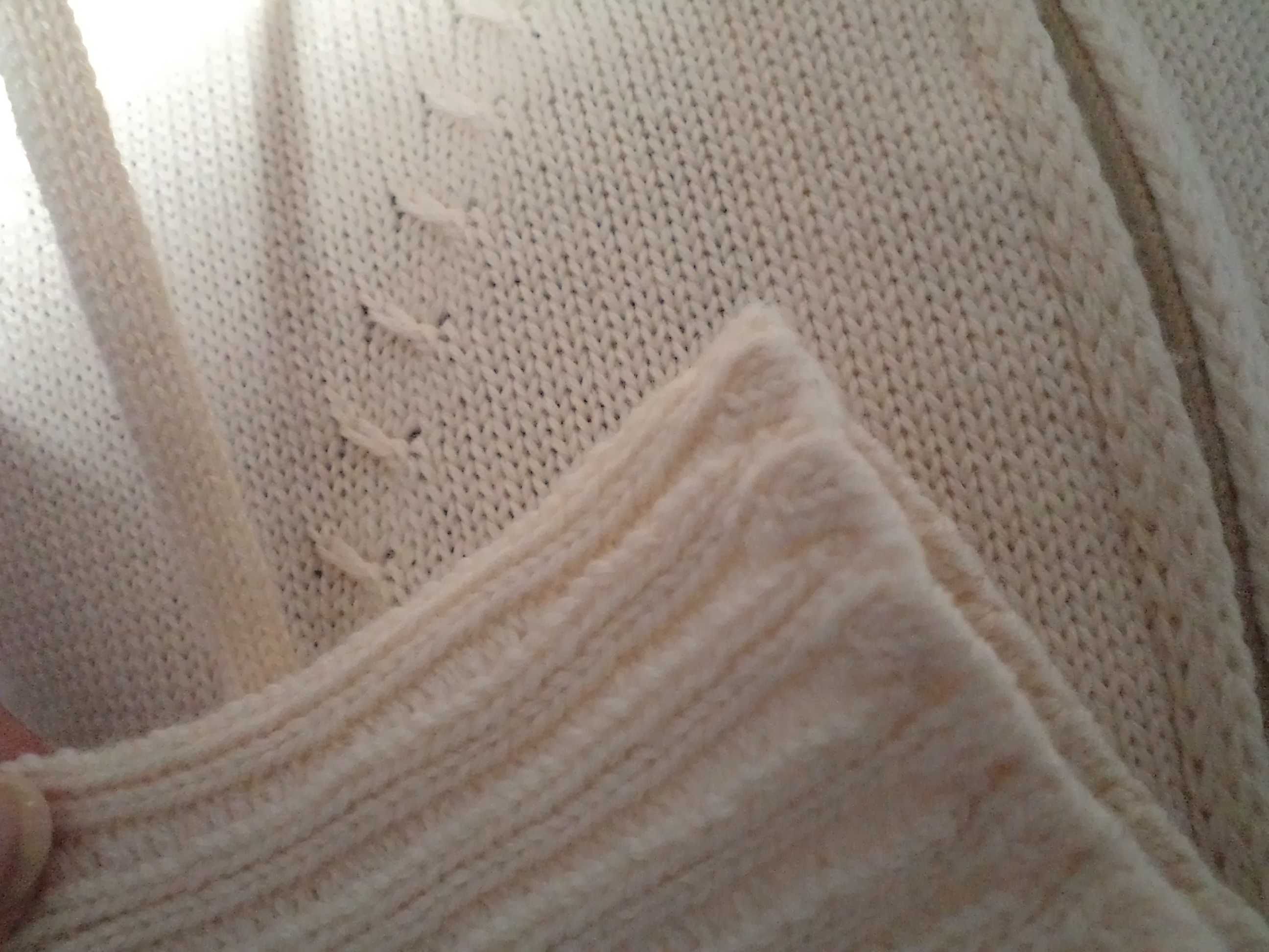 Super sweter kardigan r.46 OLSEN wełna