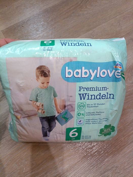 Памперсы Babylove 6 ( 32 шт)