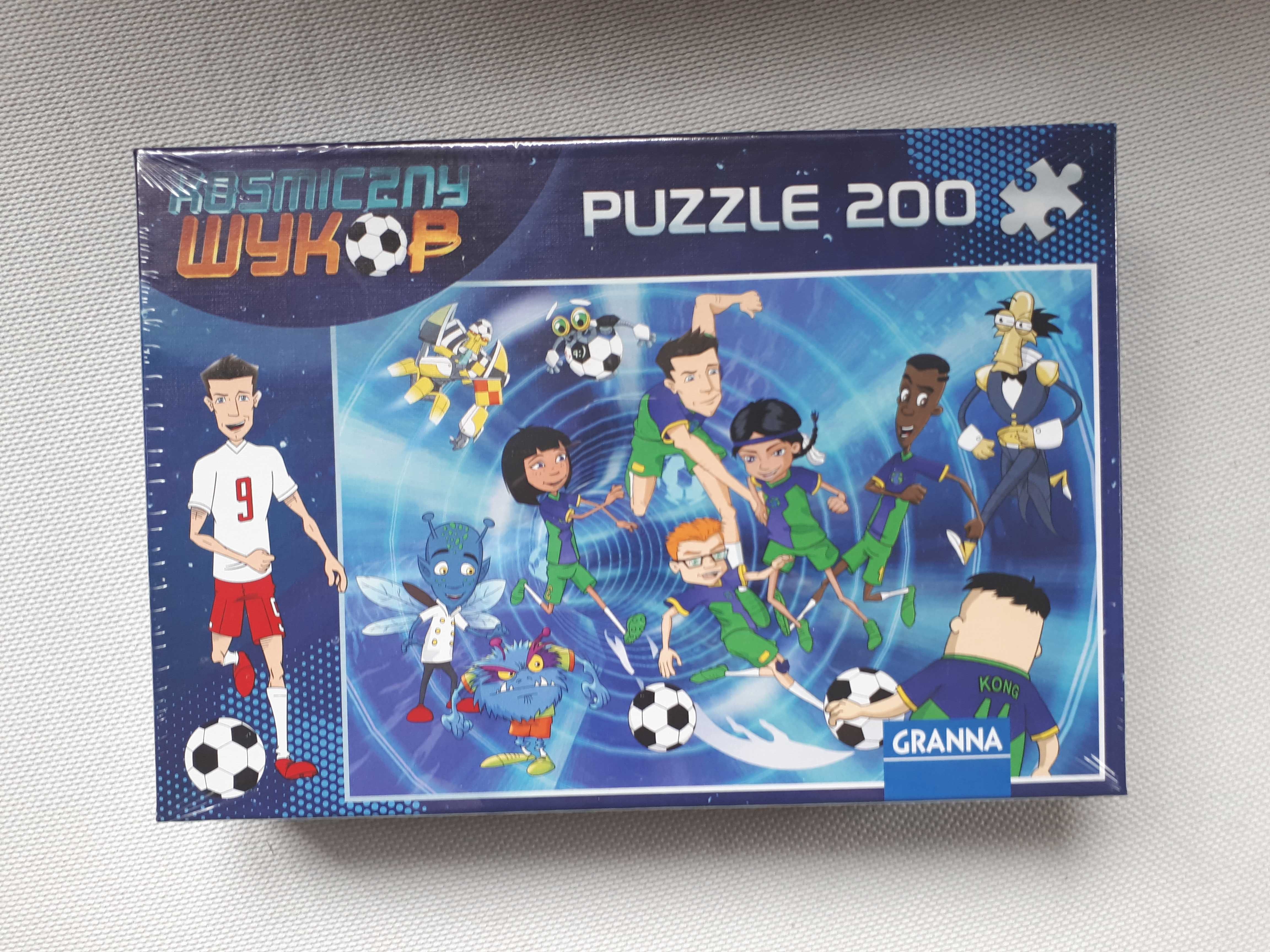 Granna, puzzle i gra kosmiczny Wykop, 200 elementów