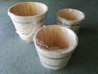 Vasos/Celhas de madeira
