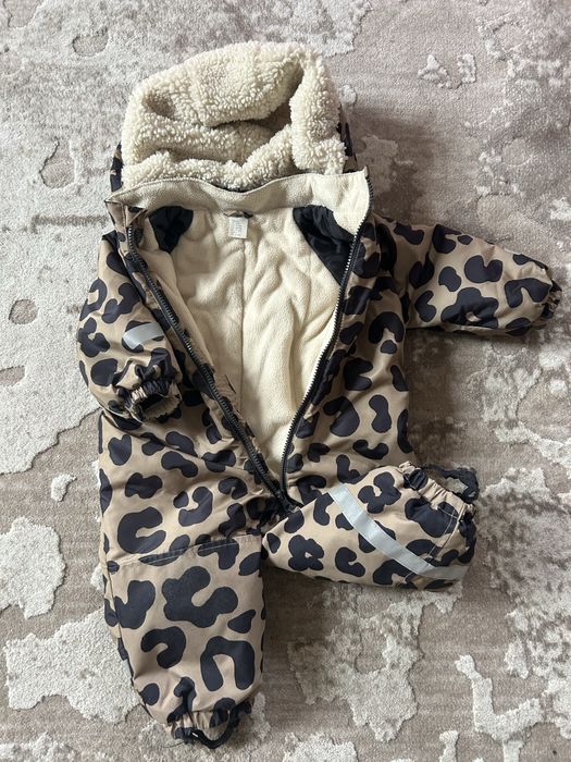 Дитячий зимовий комбінезон H&M, розмір 80 (9-12 міс)