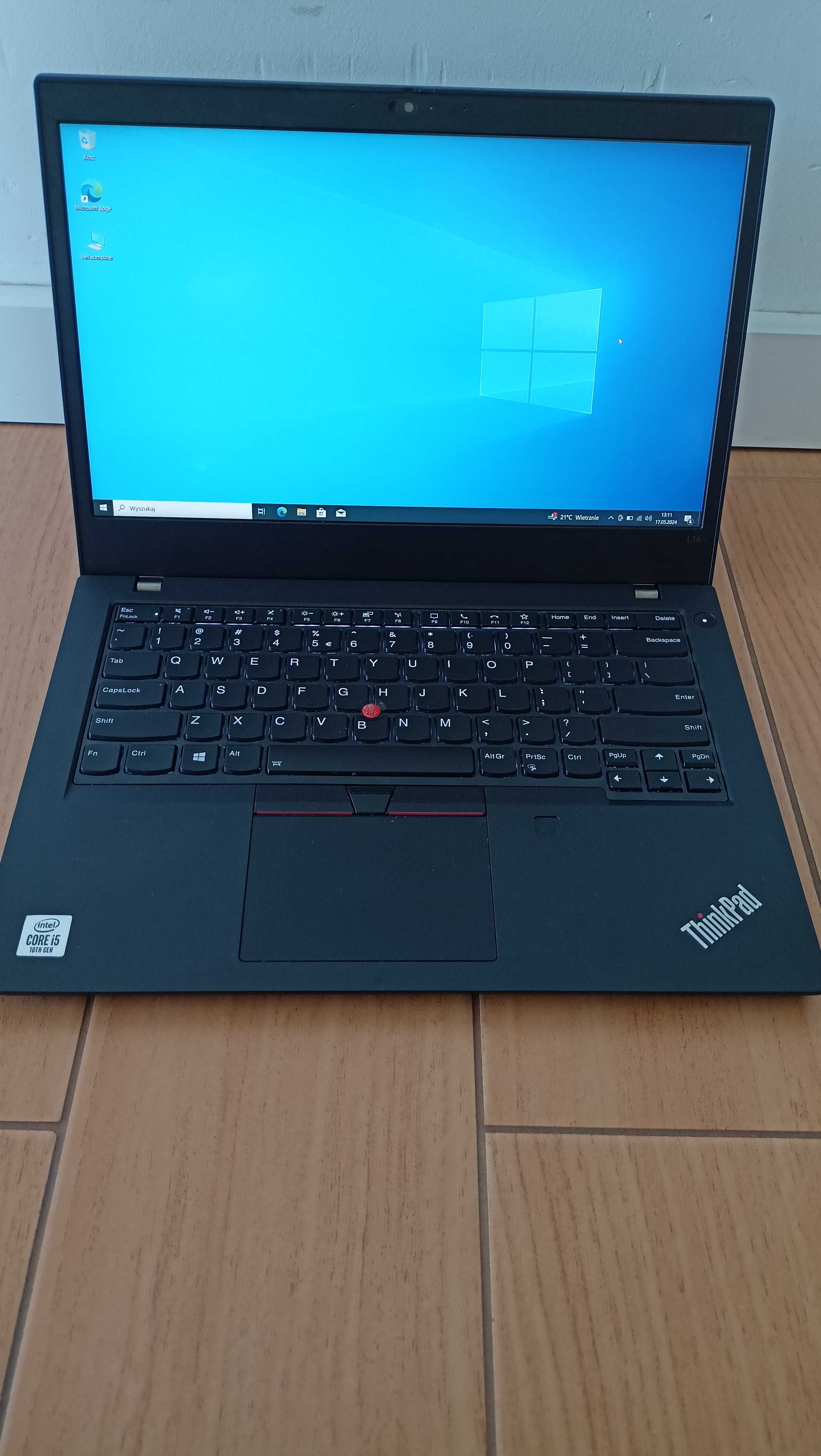 LENOVO L14 i5-10210U 16GB 512GB nvme FHD PL