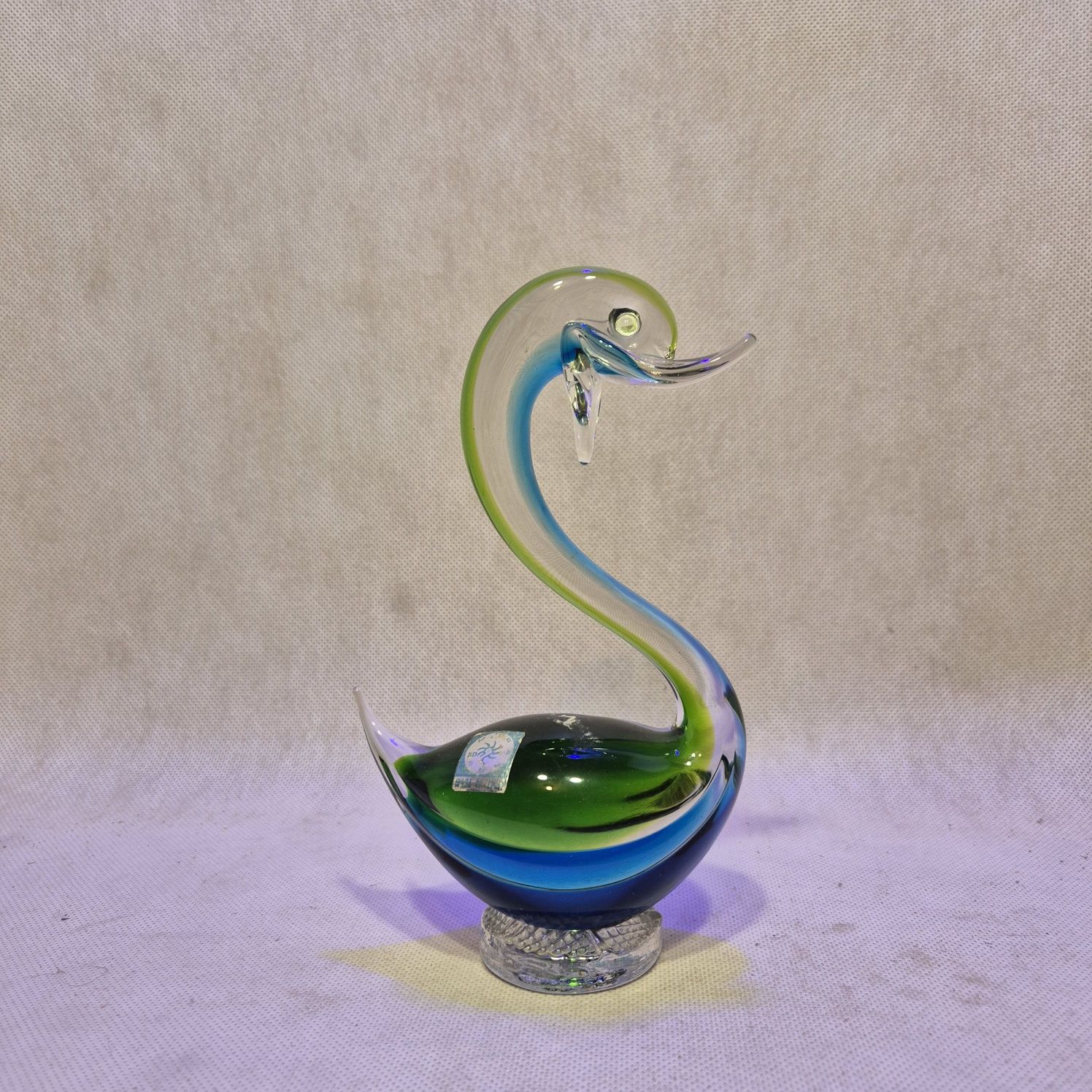 Szklany łabędź , Murano , Włochy