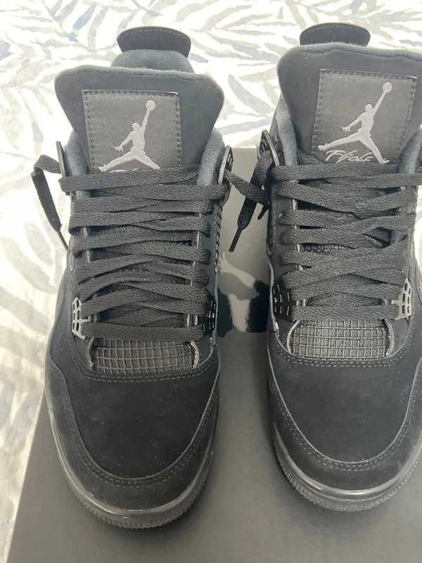 Nike Jordan 4 Retro Black Eu 42