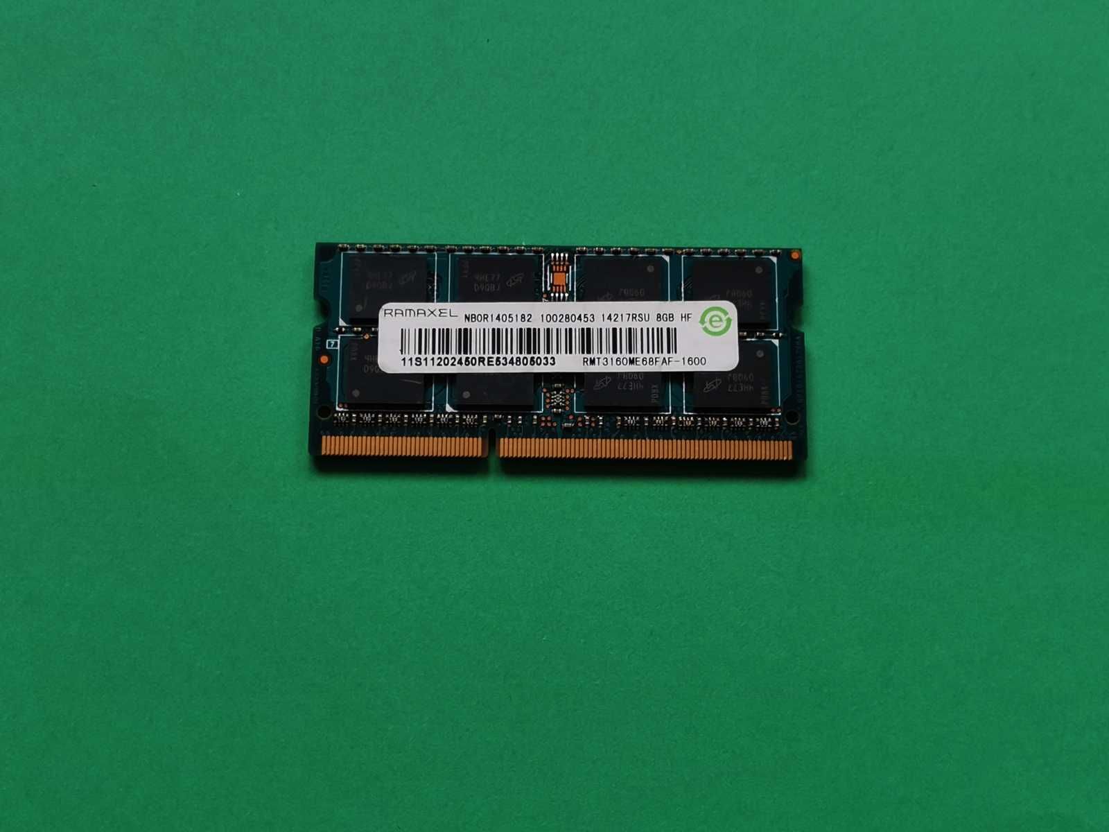 DDR3 8GB RamAxeL 12800 L
