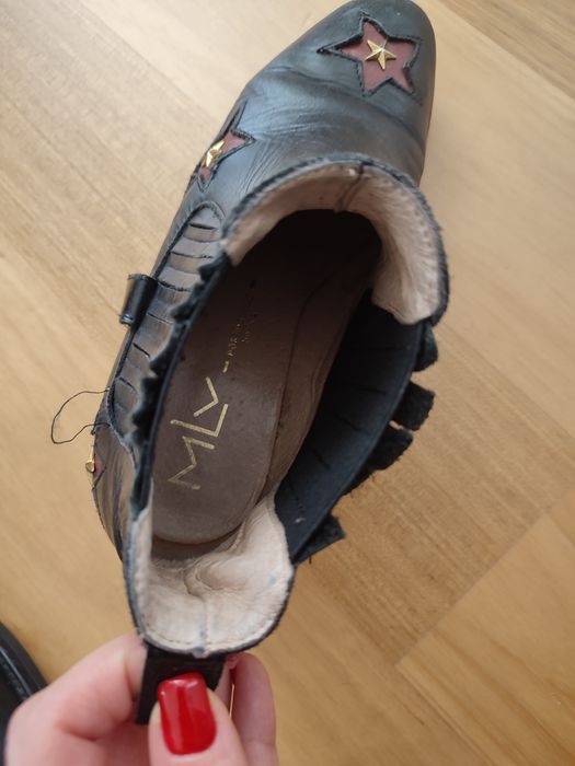 Botins MLV com aplicações, tam 37