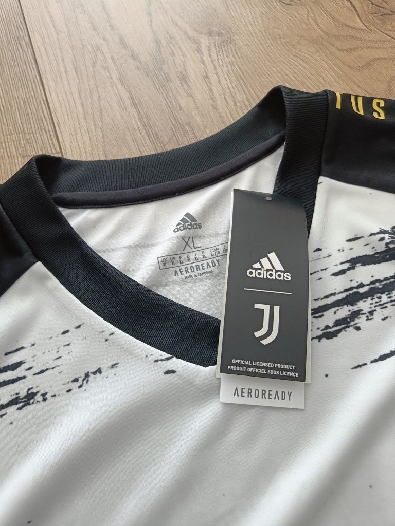 Nowa koszulka Juventus Turyn, rozmiar XL, oryginalna, klubowa, adidas