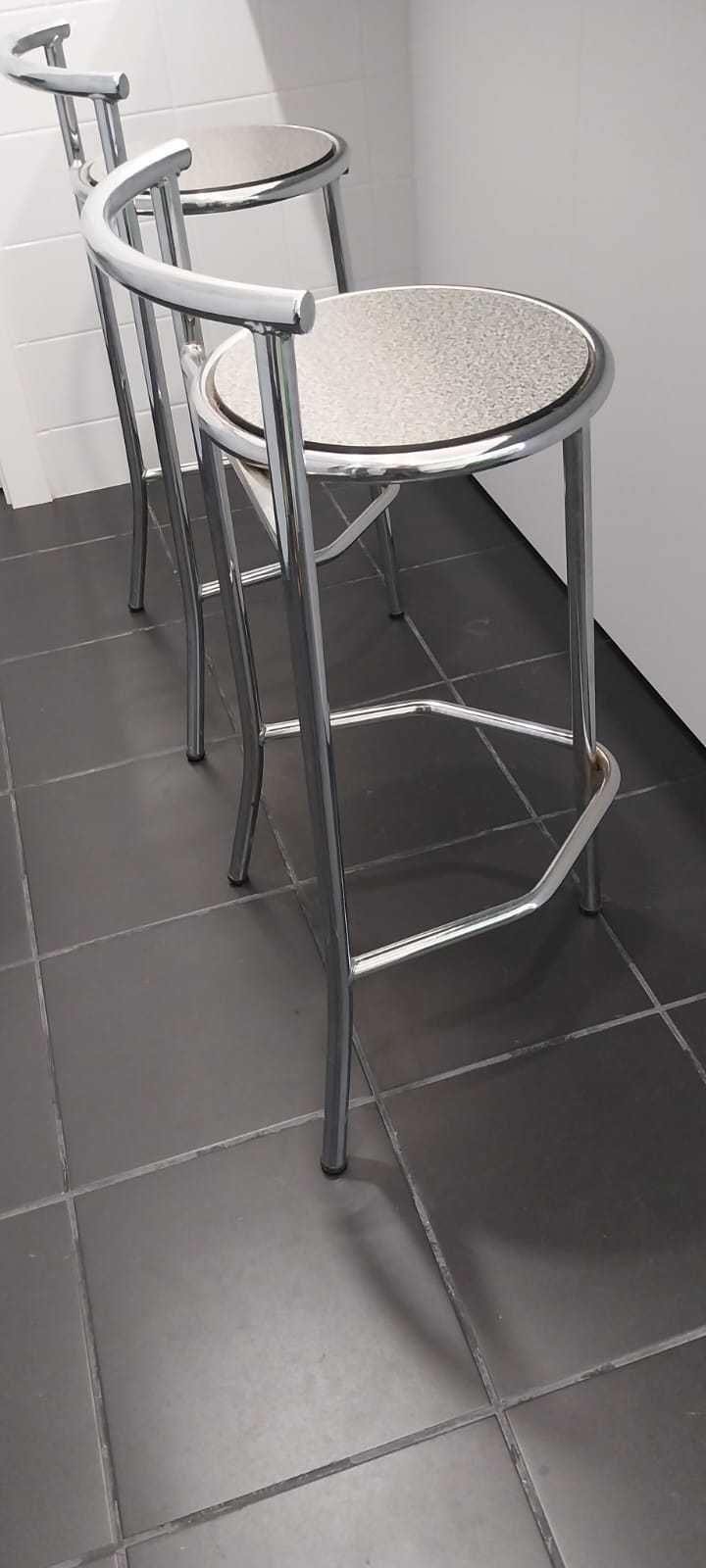 Bancos de Cozinha Inox