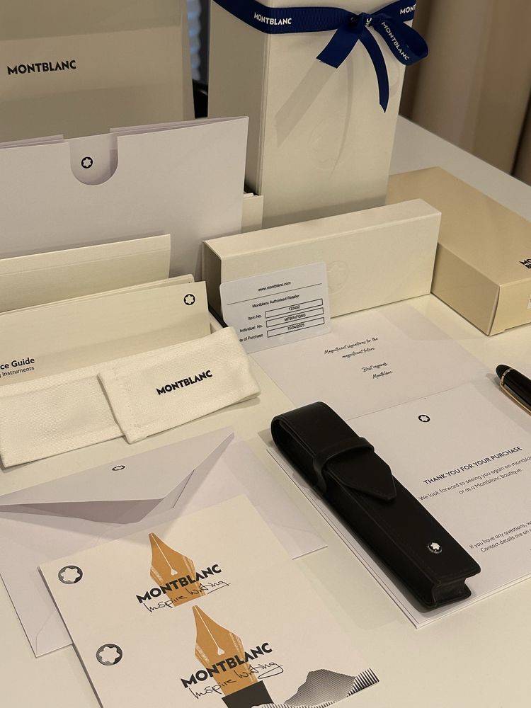 Luksusowy Długopis Montblanc MEISTERSTÜCK LeGrand + Montblanc etui
