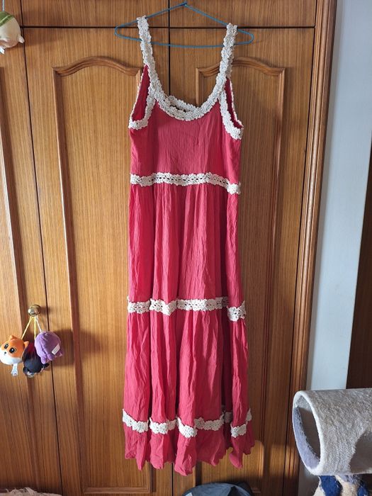 Vestido Comprido T: L Natura