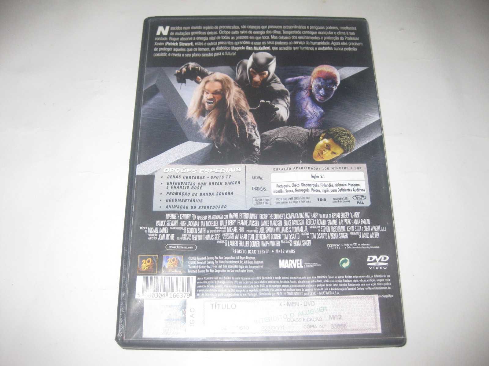 DVD "X-Men" com Hugh Jackman