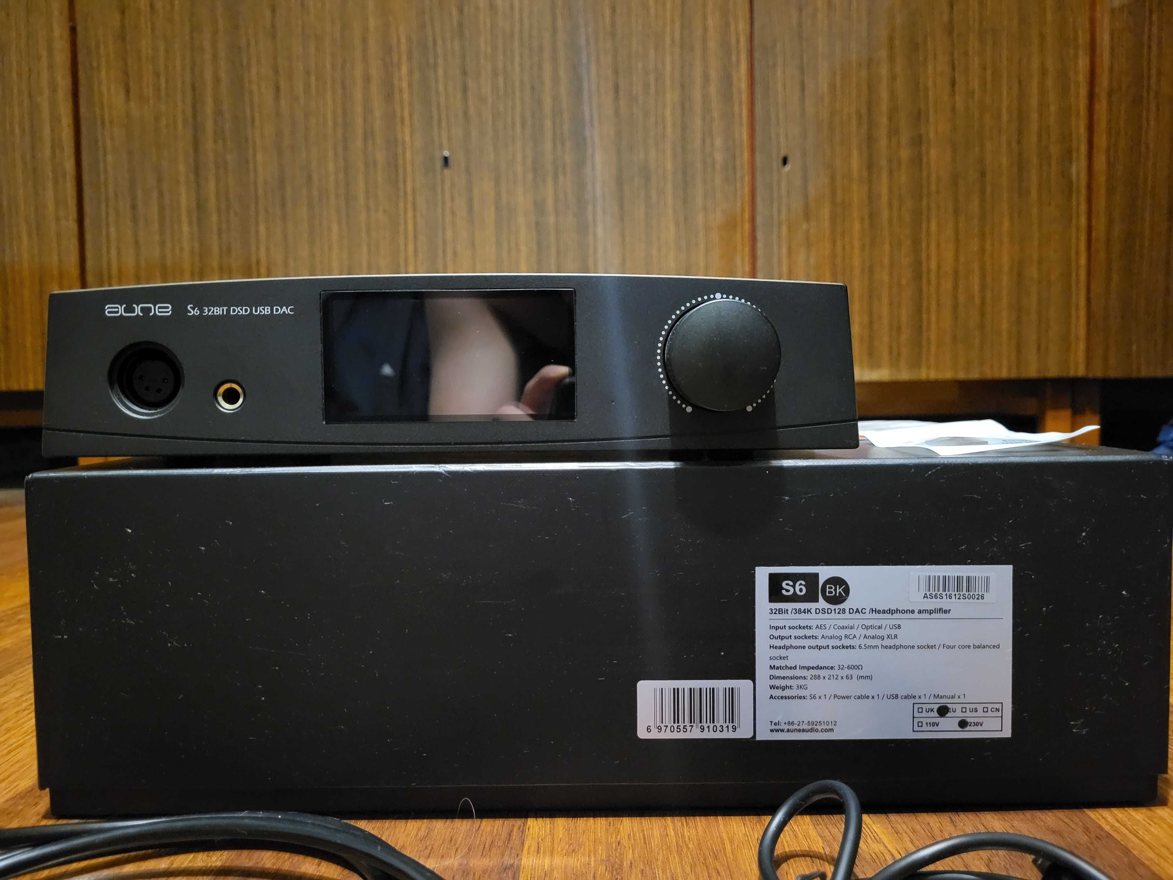Przetwornik cyfrowo-analogowy. DAC Aune S6.