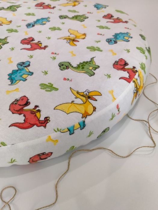 Овальні теплі простирадла в ліжечко дитяче, різні принти, фланель