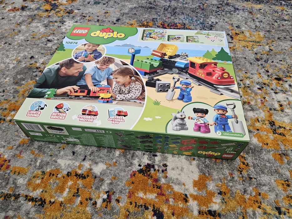 Lego duplo 10874, pociag parowy