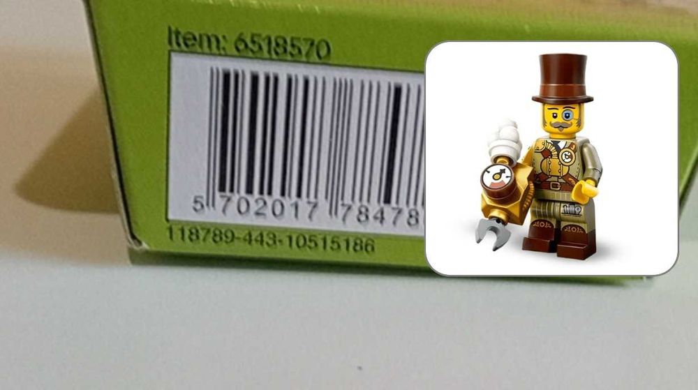 Steampunkowy Wynalazca – LEGO Minifigures Seria 27