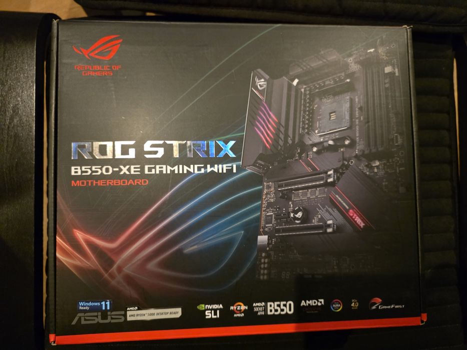 Conjunto Motherboard, CPU e RAM