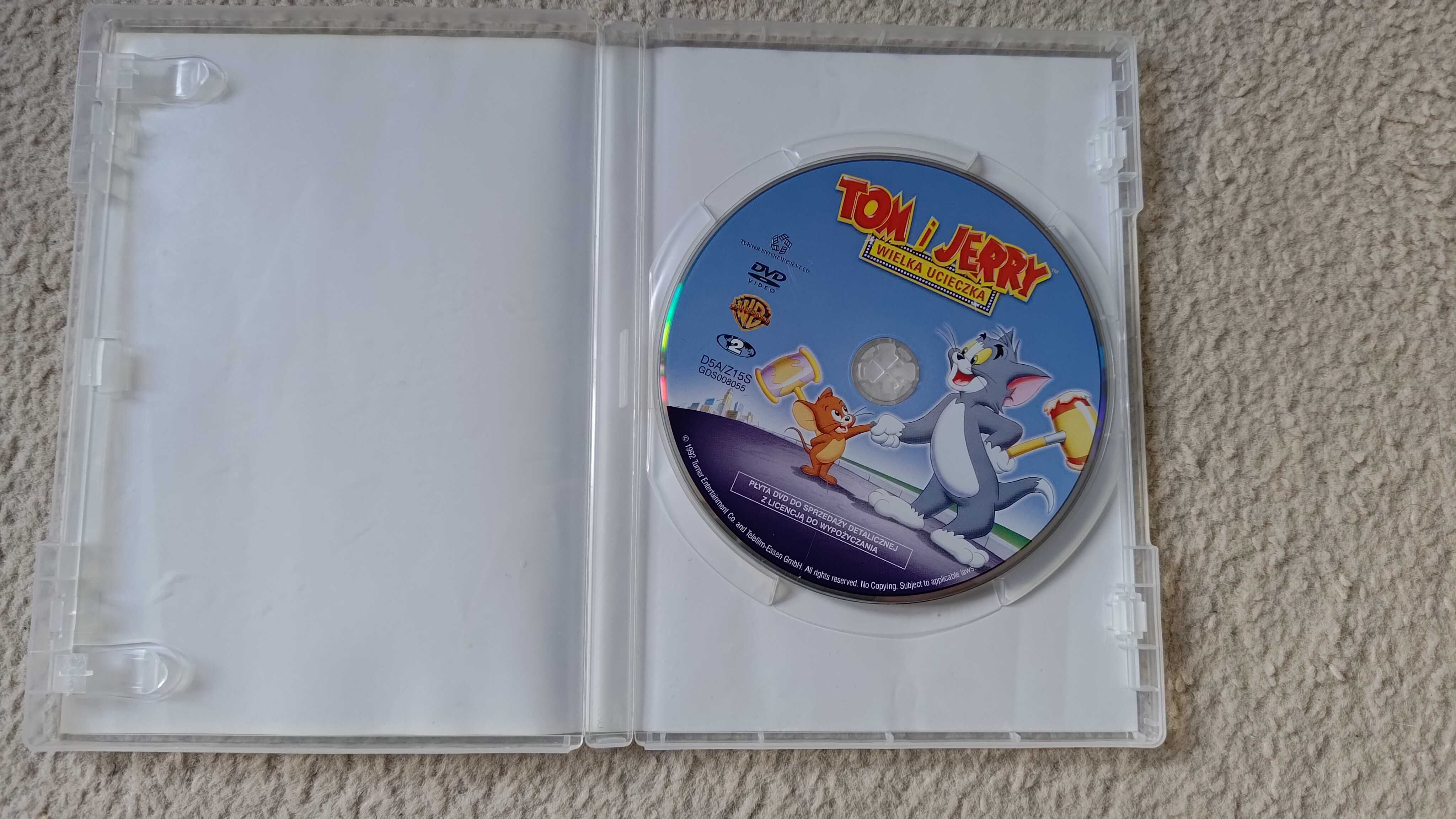 Tom i Jerry wielka ucieczka bajka polski dubbing DVD