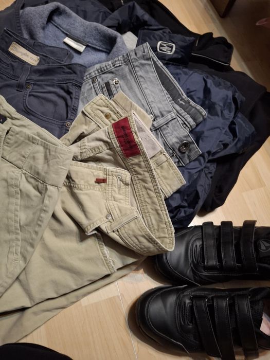 Pakiet ubrań męskich + damski żakiet