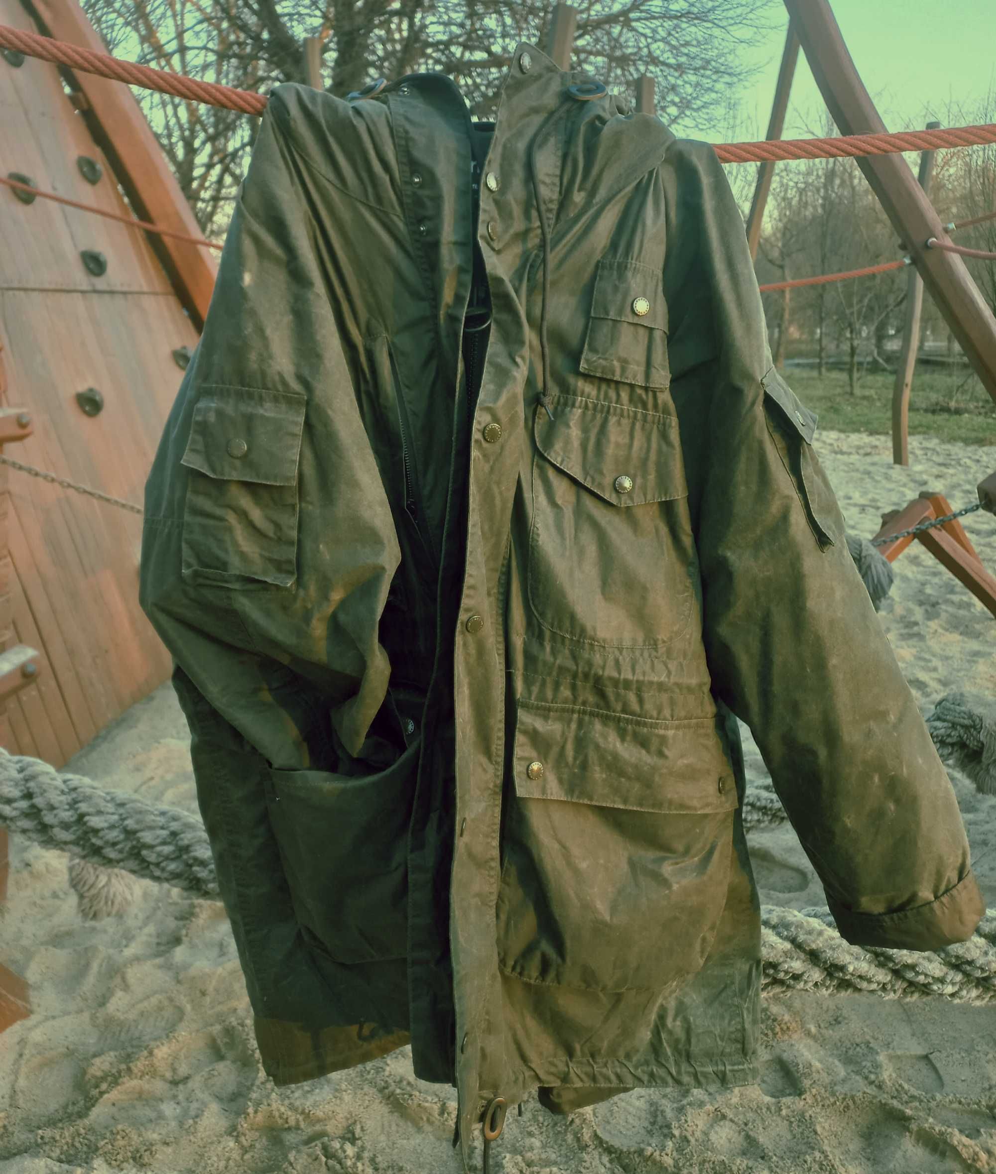 Barbour unikalna parka woskowana