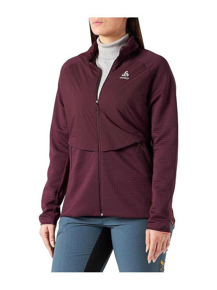 CJ13 Damska Bluza Turystyczna Kurtka Hybrydowa Odlo Techniczna WARM XL