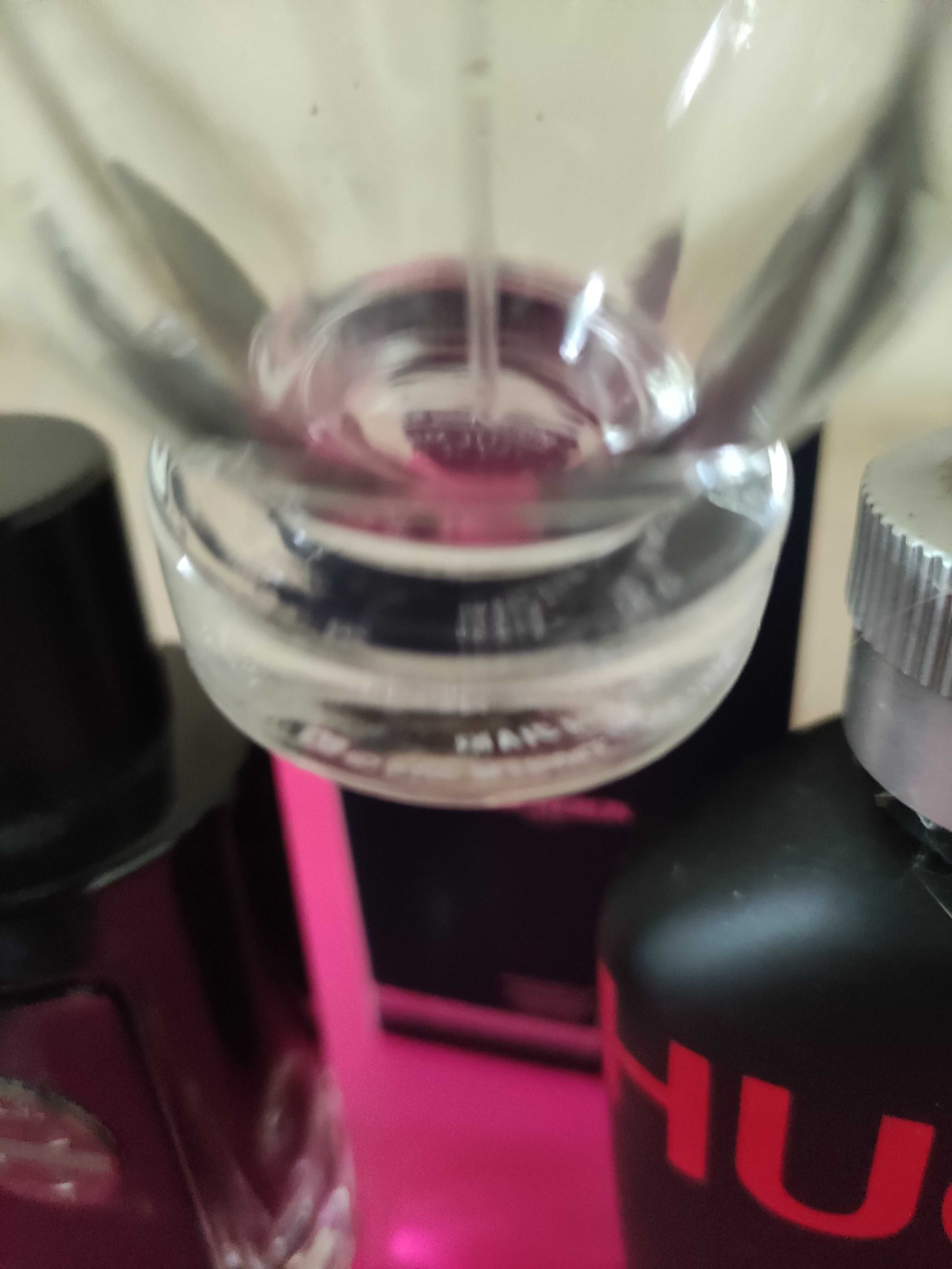 Paco Rabanne Invictus Hugo Boss Energise Lacoste flakony po perfumach