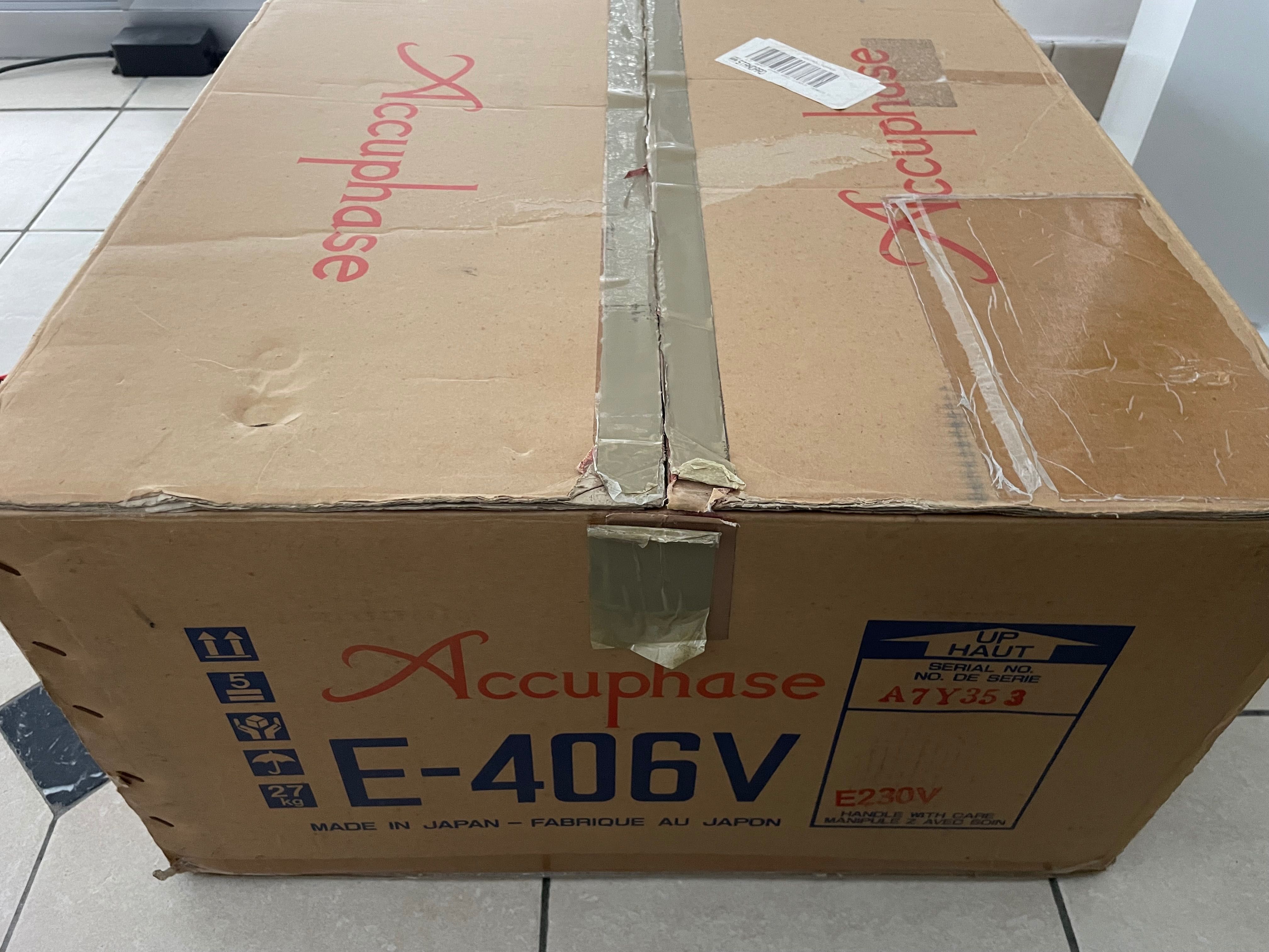 Wzmacniacz Accuphase e-406v z przedwzmacniaczem gramofonowym