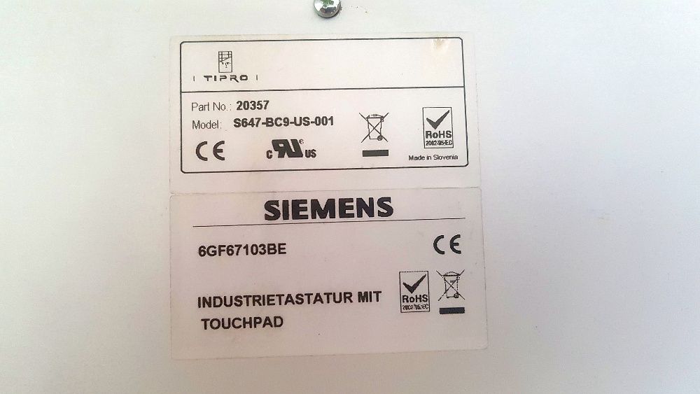 SIEMENS 6GF67103BE klawiatura